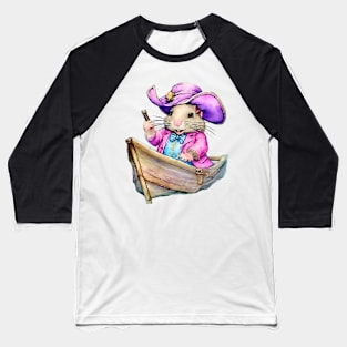 Ratie the pirate cute character Baseball T-Shirt